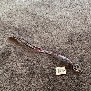 Vera Bradley Iconic Lanyard Quilt Floral NWT
